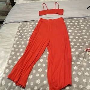 Free people beach 2 piece set